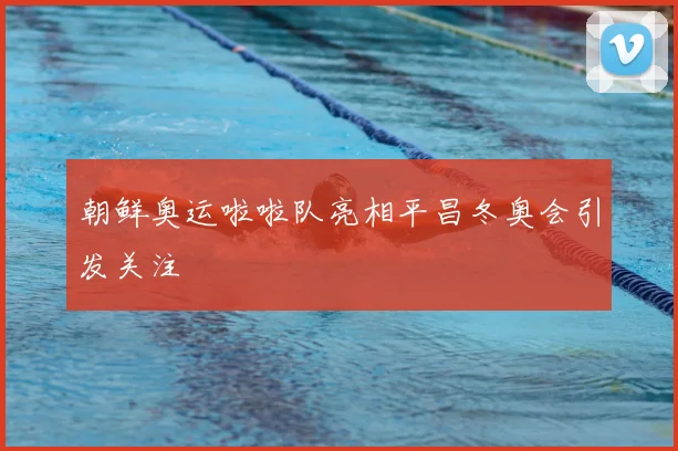 朝鲜奥运啦啦队亮相平昌冬奥会引发关注
